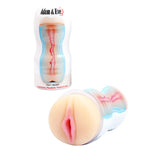 Adam & Eve 2-in-1 Stroker - Flesh Vagina & Ass Dual Ended Stroker-C235 1000