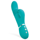 Adam & Eve Eves Rechargeable Thrusting Rabbit - Green 22.9 cm (9) USB Rechargeable Thrusting Rabbit Vibrator-C706 5000