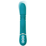Adam & Eve Eves Rechargeable Thrusting Rabbit - Green 22.9 cm (9) USB Rechargeable Thrusting Rabbit Vibrator-C706 5000