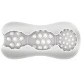 Adam & Eve Triple Chamber Ball Drainer - Clear Masturbator Sleeve-C839 2400