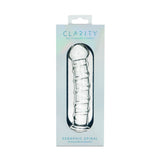 Clarity - Seraphic Spiral - Clear 16 cm Glass Dildo-CLA-01