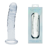 Clarity - Seraphic Rapture - Clear 17.8 cm Glass Dildo-CLA-16