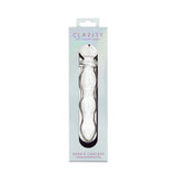 Clarity - Heras Cascade - Clear 15 cm Glass Dildo-CLA-22