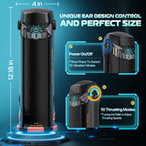 CyberSkin The Titan - Black USB Rechargeable Thrusting & Vibrating Auto Masturbator with Heater-CS-BT-BLK