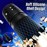 CyberSkin The Warrior - Black USB Rechargeable Sucking & Vibrating Auto Masturbator-CS-BW-BLK