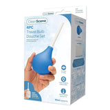 CleanScene 4 Piece Travel Bulb Douche Set - 90 ml Capacity with Bonus 150 ml Travel Douche-CS100