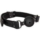 Adam & Eve Eves Fetish Dreams Ball Gag - Black Mouth Restraint-D793 8000