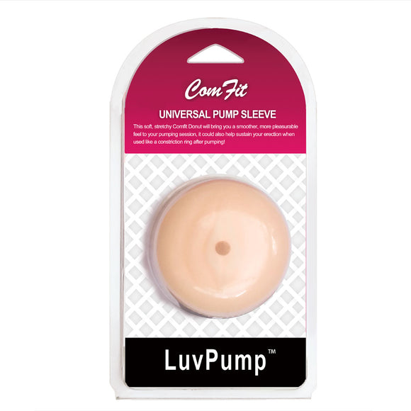 LuvPump ComFit Universal Pump Sleeve - Flesh - Flesh Vagina Universal Penis Pump Sleeve-DS02