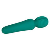 Adam & Eve Petite Private Pleasure Wand - Green 14.8 cm USB Rechargeable Massager Wand-E194 4500