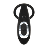 Adam & Eve Adams Rechargeable Prostate Pleaser & C-Ring - Black USB Rechargeable Anal Plug with Cock Ring-E196 8000