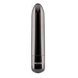 Evolved REAL SIMPLE - Black Chrome 10 cm USB Rechargeable Bullet-EN-RS-1249-2