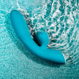 Evolved FIERCE FLICKER - Blue 19.5 cm USB Rechargeable Rabbit Flicker Vibrator-EN-RS-3106-2