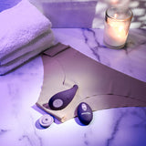 Evolved PANTY PARTY - Purple USB Rechargeable Panty Vibrator with Remote Control-EN-RS-4073-2