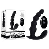 Evolved BEAD ME UP - Black 16.8 cm USB Rechargeable Vibrating Anal Beads with Wireless Remote-EN-RS-5681-2