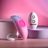 Evolved PARADISE PANTY - Pink/Purple USB Rechargeable Panty Vibrator with Remote Control-EN-RS-5711-2