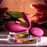 Evolved CHERRY POSE - Pink 16.1 cm USB Rechargeable Flexible & Posable Vibrator with Remote-EN-RS-6183-2