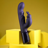Evolved BIG DEAL - Purple 25.7 cm USB Rechargeable Rabbit Vibrator-EN-RS-6220-2