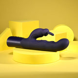 Evolved BIG DEAL - Purple 25.7 cm USB Rechargeable Rabbit Vibrator-EN-RS-6220-2