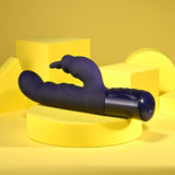 Evolved BIG DEAL - Purple 25.7 cm USB Rechargeable Rabbit Vibrator-EN-RS-6220-2