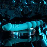 Evolved FLIP FLOP - Blue 23.1 cm USB Rechargeable Dual Ended Vibrator-EN-RS-6336-2