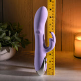 Evolved SPINDERELLA - Purple USB Rechargeable Rabbit Vibrator