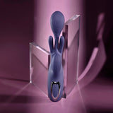 Evolved BOW DOWN - Purple USB Rechargeable Rabbit Vibrator
