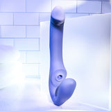 Evolved 2 BECOME 1 - Purple 23.5 cm USB Rechargeable Strapless Strap-On with Remote-EN-RS-9192-2