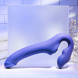 Evolved 2 BECOME 1 - Purple 23.5 cm USB Rechargeable Strapless Strap-On with Remote-EN-RS-9192-2