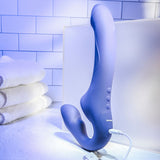 Evolved 2 BECOME 1 - Purple 23.5 cm USB Rechargeable Strapless Strap-On with Remote-EN-RS-9192-2