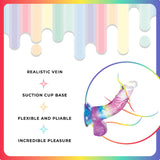 Jellido 14cm Curved Dildo - Clear Coloured 14 cm Dildo-F06R004B00-000