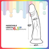 Jellido 16.5cm Dildo - Clear Coloured 16.5 cm Dildo-F06R006B00-000