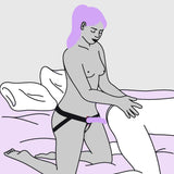 Fun Factory AMOR lavender - Lavender 14.6 cm Dildo-FF000845LV01