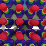 Fun Factory AMOR rainbow - Rainbow 14.6 cm Dildo-FF000846MC01