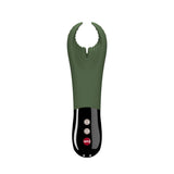 Fun Factory MANTA moss green-black - Moss Green 18 cm USB Rechargeable Mens & Couples Vibrator-FF000873DG01