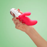 Fun Factory MISS BI pink - Pink 17 cm USB Rechargeable Rabbit Vibrator-FF000875PK01