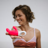 Fun Factory MISS BI pink - Pink 17 cm USB Rechargeable Rabbit Vibrator-FF000875PK01