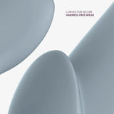 Fun Factory SHARE VIBE PRO cool grey - Grey USB Rechargeable Strapless Strap-On-FF000881LR01