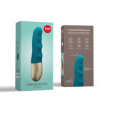 Fun Factory STRONIC PETITE deep sea blue - Deep Sea Blue 17 cm USB Rechargeable Thrusting Vibrator-FF000886PT01