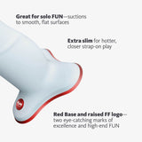 Fun Factory THE BOSS STUB dove blue - Dove Blue 17.9 cm Dildo-FF000888LB01