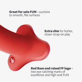 Fun Factory MAGNUM flashy coral - Coral Orange 18.3 cm Dildo-FF000903DO01