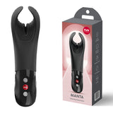 Fun Factory MANTA Black - Black USB-C Rechargeable Unisex Vibrator