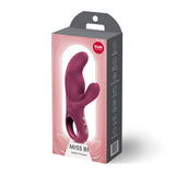 Fun Factory MISS BI Wine Red - Wine Red 17 cm USB-C Rechargeable Vibrator