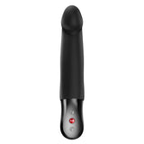 Fun Factory STRONIC REAL Black - Black USB Rechargeable Thrusting Vibrator-FF000993BK01