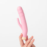 Girls Get Off - DeeDee - Pink 19 cm USB Rechargeable Thrusting Rabbit Vibrator-GGODD-2