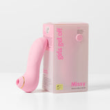 Girls Get Off - Missy - Pink USB Rechargeable Air Pulse Clitoral Stimulator-GGOMM-3