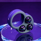 Gender X WORKOUT RING - Black Weighted Cock Ring-GX-CR-2598-2