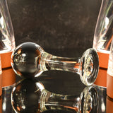 Gender X THE BALLER - Clear Glass 11 cm Anal Plug-GX-GL-1041-2