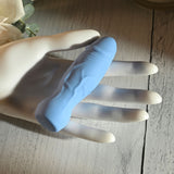 Gender X LIL BUDDY - Light Blue 10.1 cm USB Rechargeable Mini Vibrator-GX-RS-3144-2