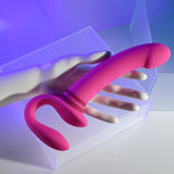 Gender X SHARING IS CARING - Pink 21.9 cm USB Rechargeable Strapless Strap-On-GX-RS-3748-2