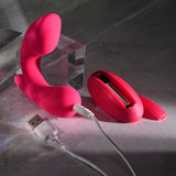 Gender X ALL ABOUT THE BASS - Pink USB Rechargeable Wearable Vibrator with Wireless Remote-GX-RS-5599-2